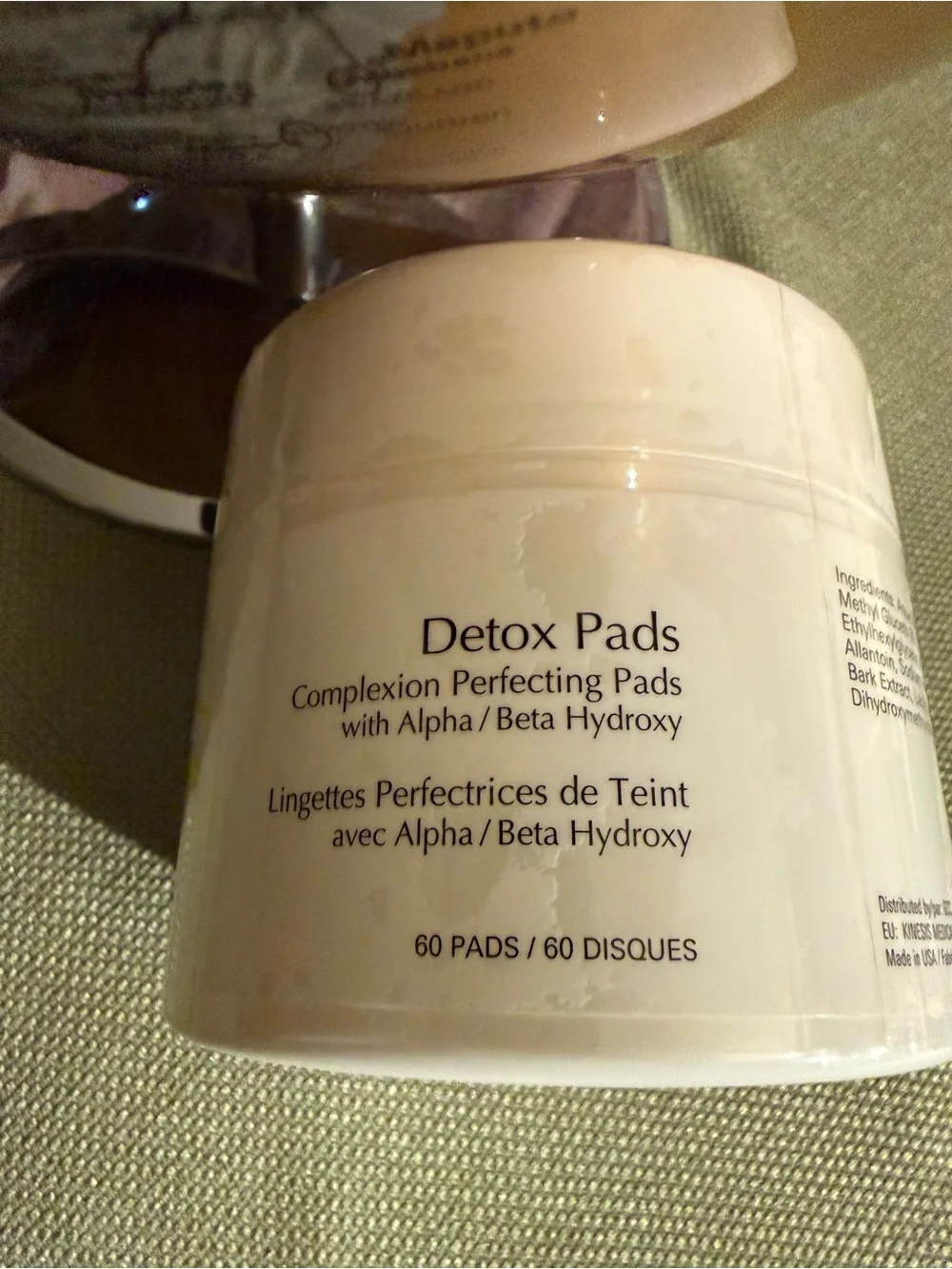 🌞 4/$20 NassifMD Detox Pads Complexion Perfecting w/ Alpha Beta Hydroxy, 60 Pads